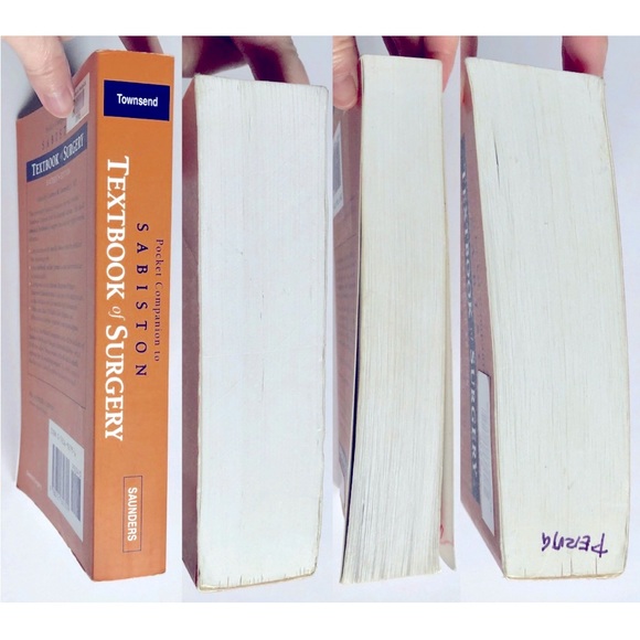 Vintage Book Pocket Companion to SABISTON TEXTBOOK of SURGERY 16th Ed Townsend - Picture 3 of 16